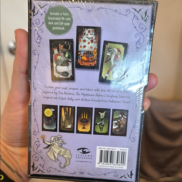 Disney The Nightmare Before Christmas Tarot Deck - Picture 2 of 2